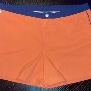 Le Cap Mens Orange & Blue Swimsuit - Size XL 34-35 -Adjustable - Made in France